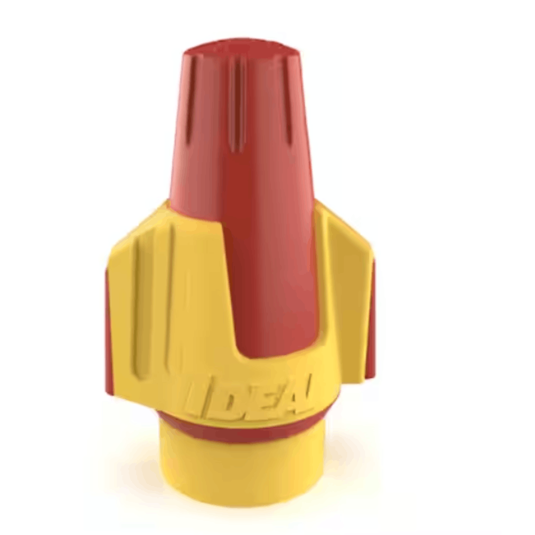 IDEAL 30-1147P Twister ProFLEX Red/Yellow Wire Connector, Jar of 100