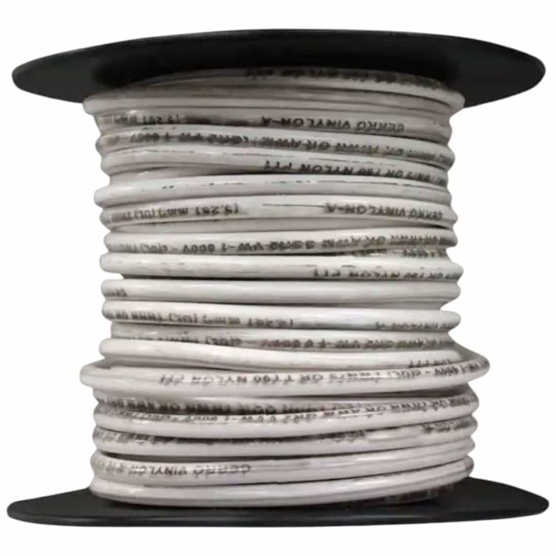 Cerrowire 112-1602BR 50 ft. 12 Gauge White Solid Copper THHN Wire