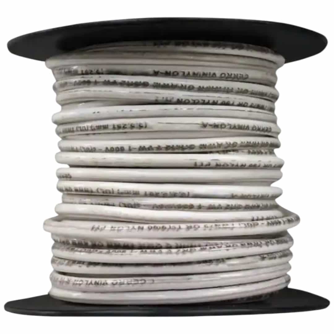112-3672CR 100 ft. 12 Gauge White Stranded Copper THHN Wire