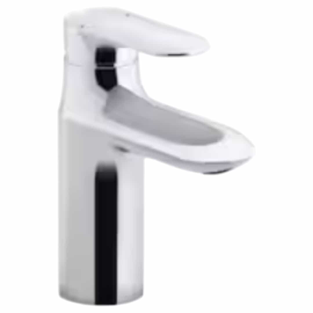 KOHLER K-98827-4-CP Kumin Single Hole Single-Handle Bathroom Faucet in Polished Chrome