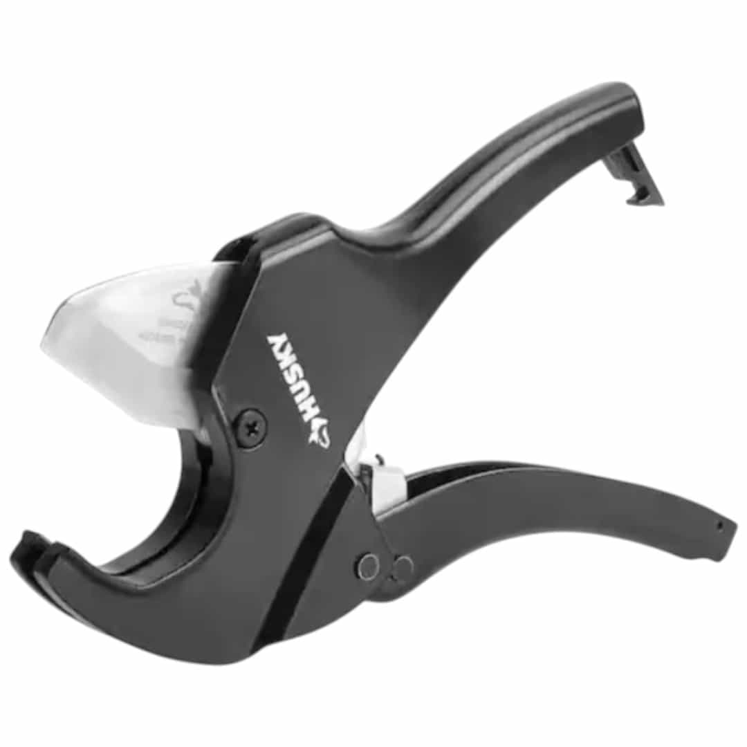 Husky 16PL0101-1 1-1/4 in. Ratcheting PVC Cutter