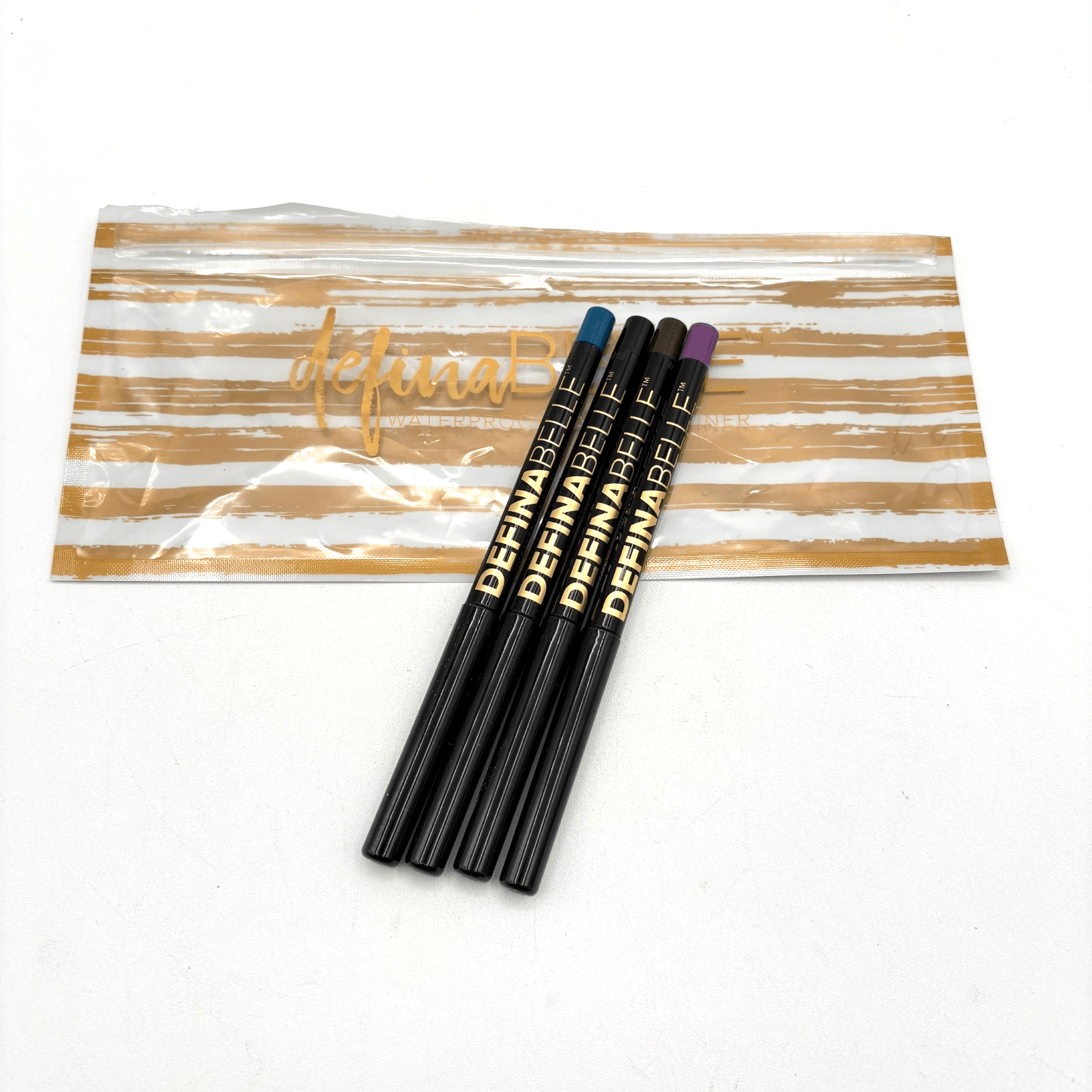 Belle Beauty Definabelle Waterproof Kajal Eye Liner 4pc Variety Pack