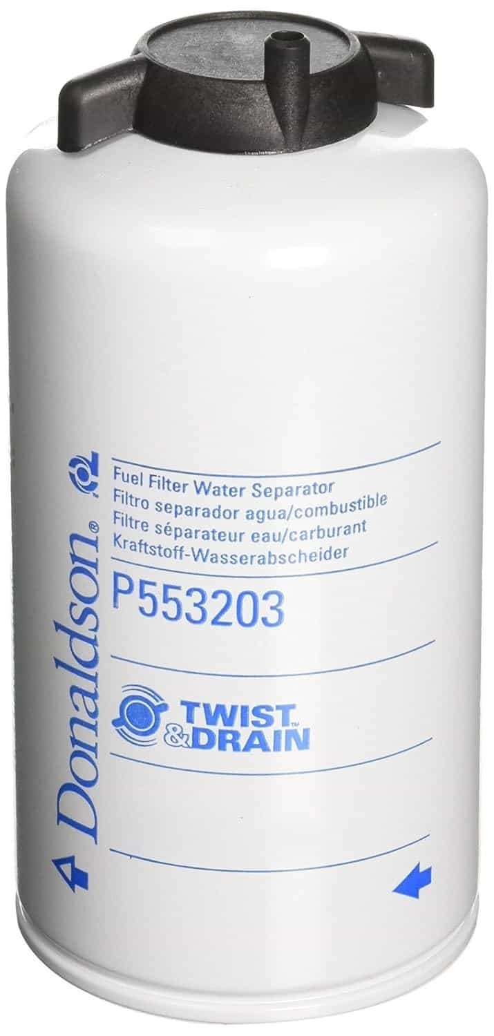 Donaldson P553203 Fuel Filter (Water Separator, Spin-on)
