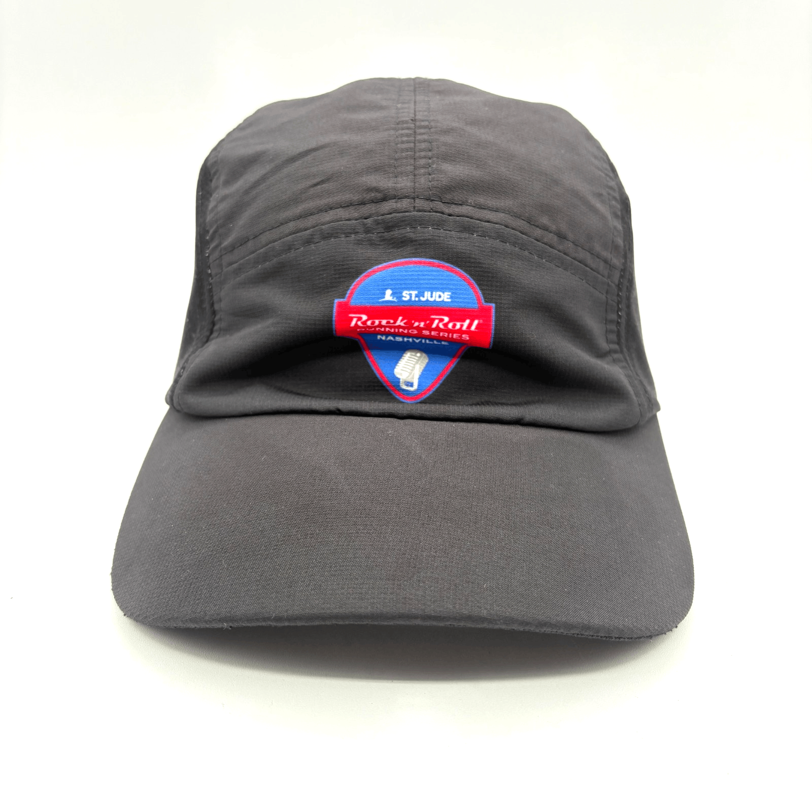 EUC Boco Gear St. Jude Rock & Roll Running Series Nashville Black Running Cap