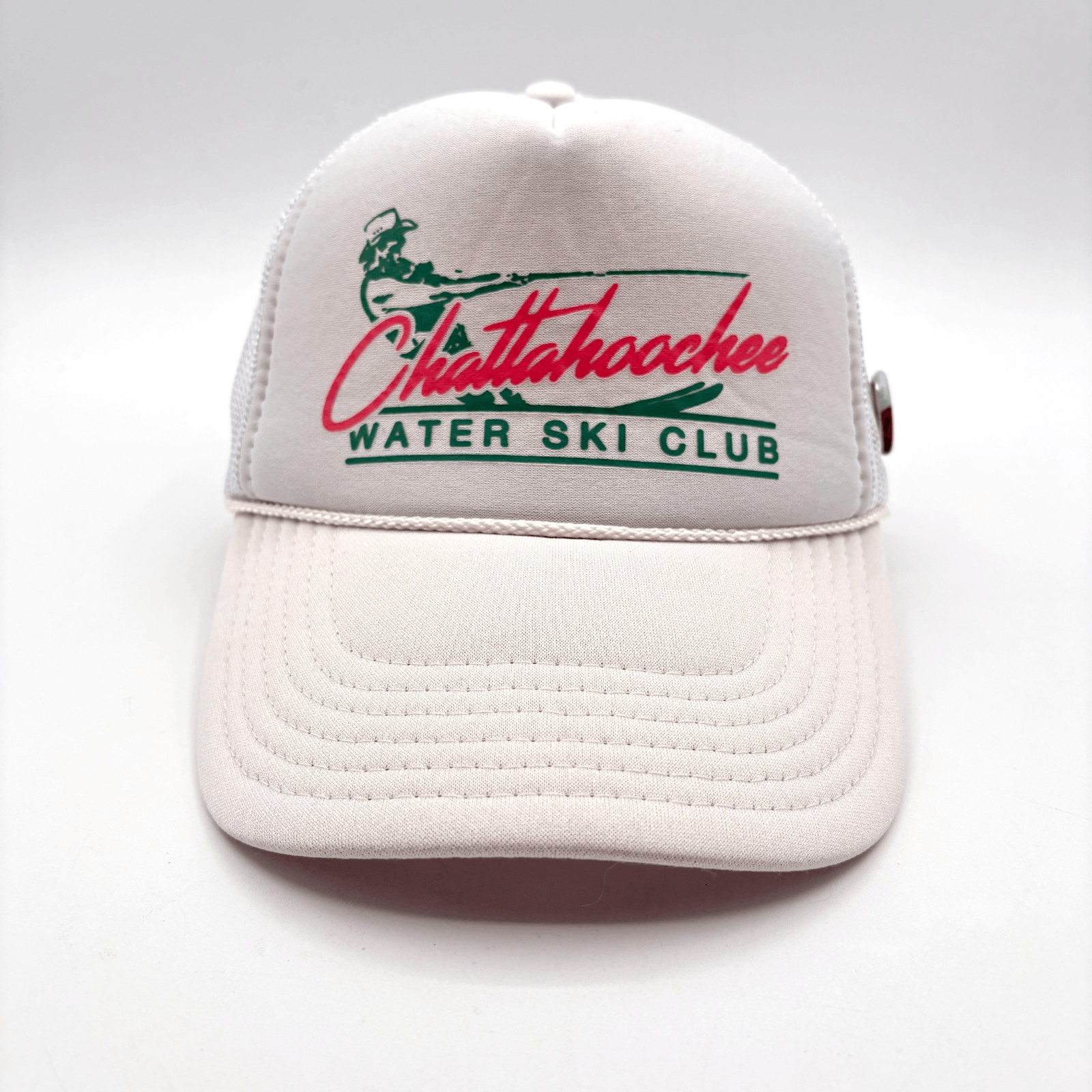 EUC Otto Chattahoochee White Foam Mesh Trucker Snapback Cap