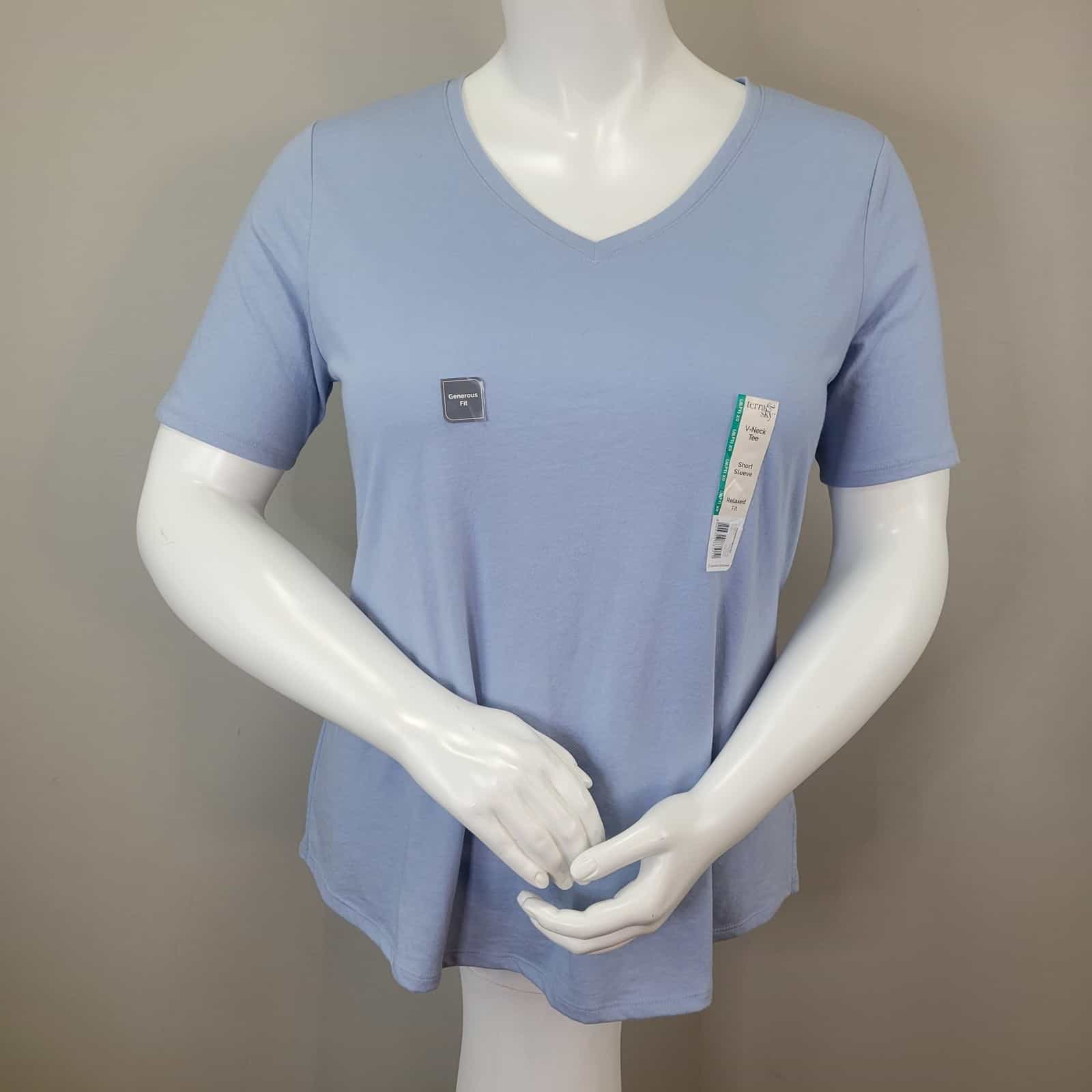 terra-sky-v-neck-tee-relaxed-fit-short-sleeve-top-blue-water-plus-size-14w