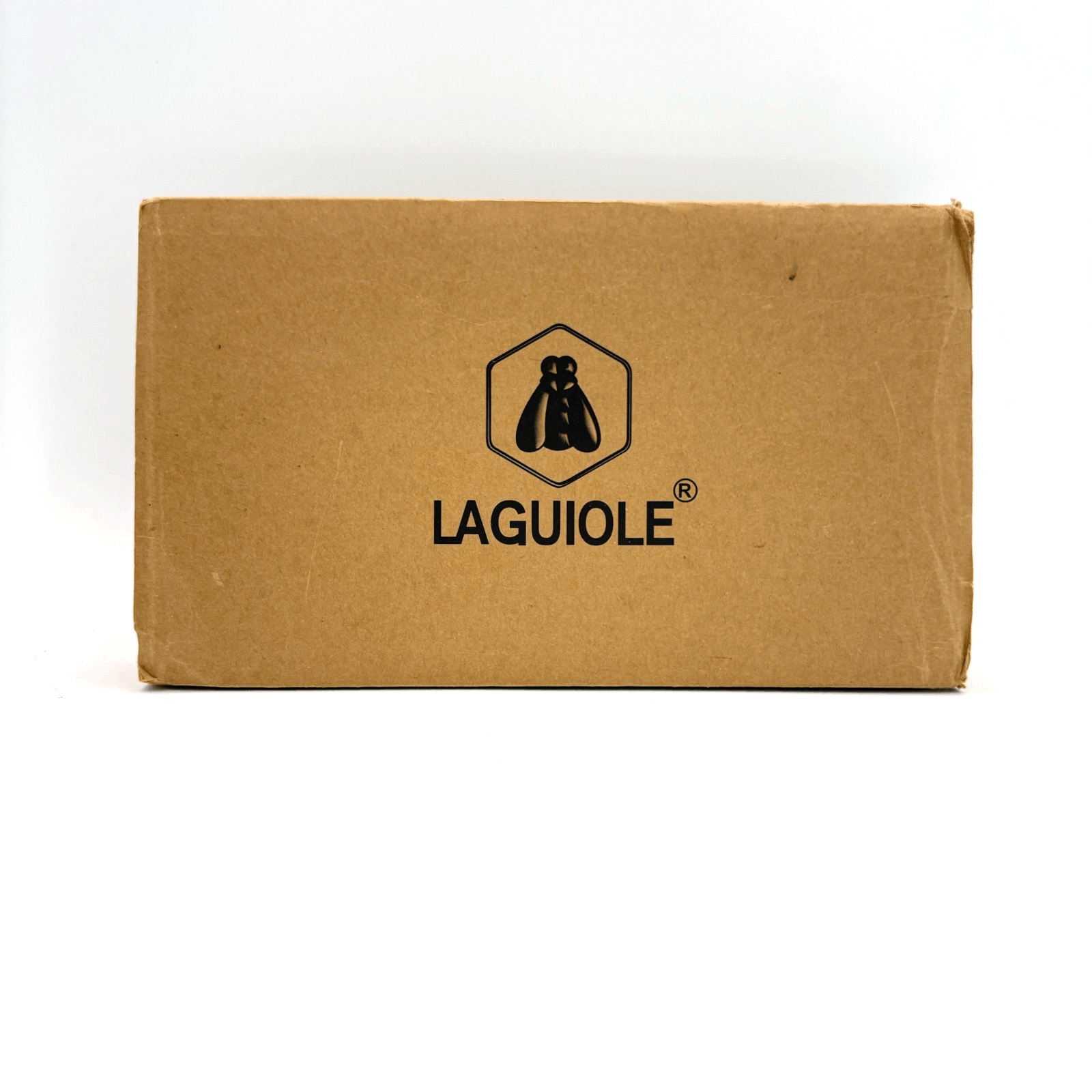 Laguiole Via Rail Canada Steak Knife Set Rosewood Handles in Wood Box (6 knives)