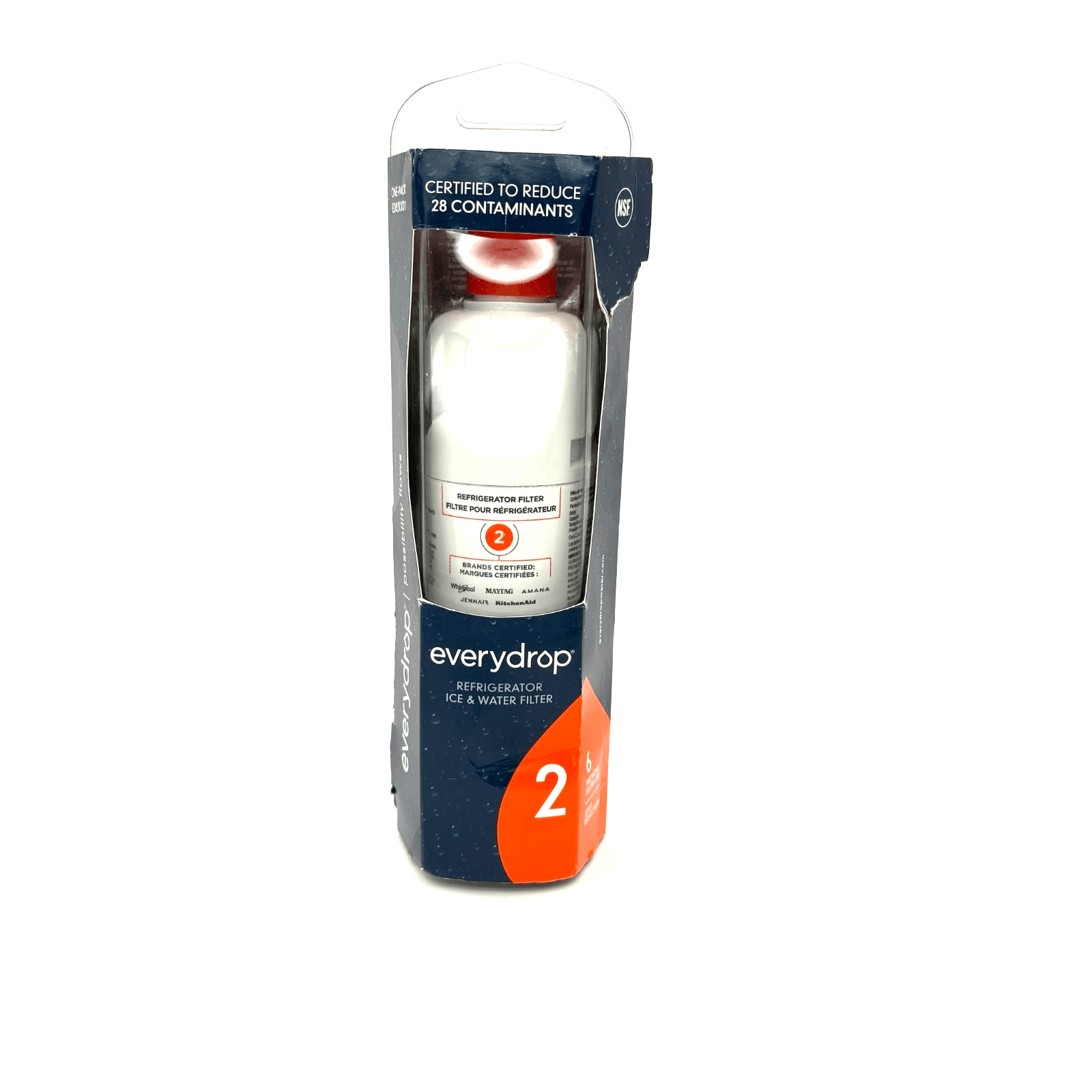 New Everydrop 2 ΕDR2RXD1 Refrigerator Water Filter