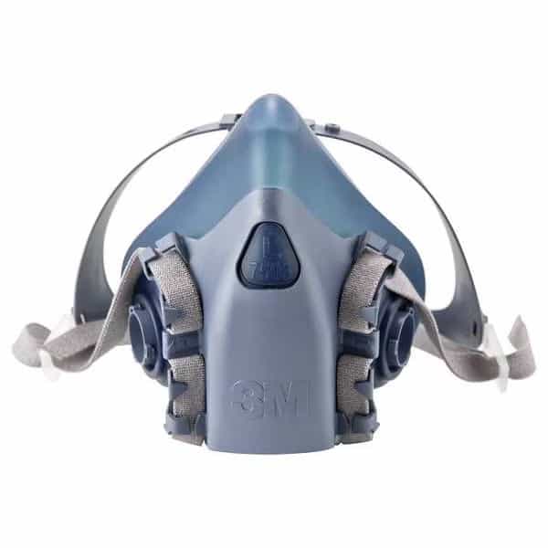 New in Sealed Bag 3M 7503/37083 Reusable Silicone Half Mask Respirator Large