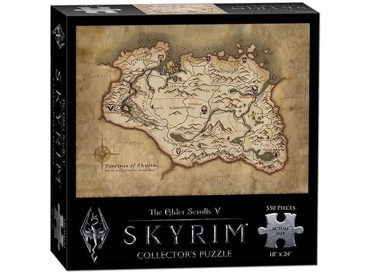 New Sealed USAopoly The Elder Scrolls V Skyrim Collectors Puzzle 550 Pieces