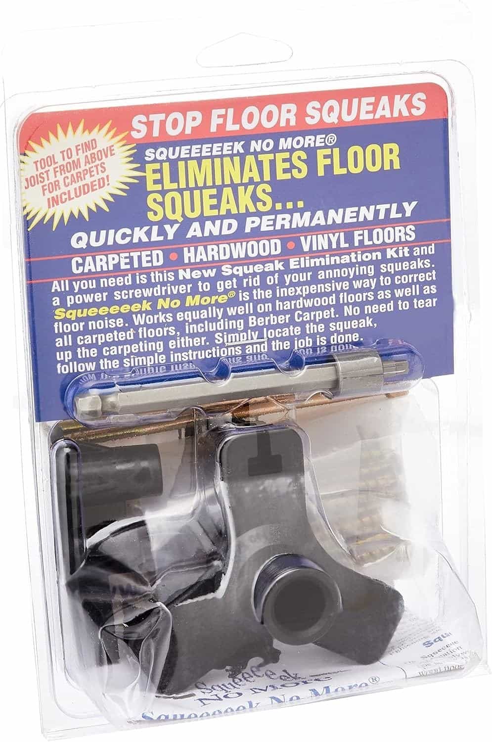 Squeeeeek No More Hardwood & Carpet Squeek Repair Kit #3233