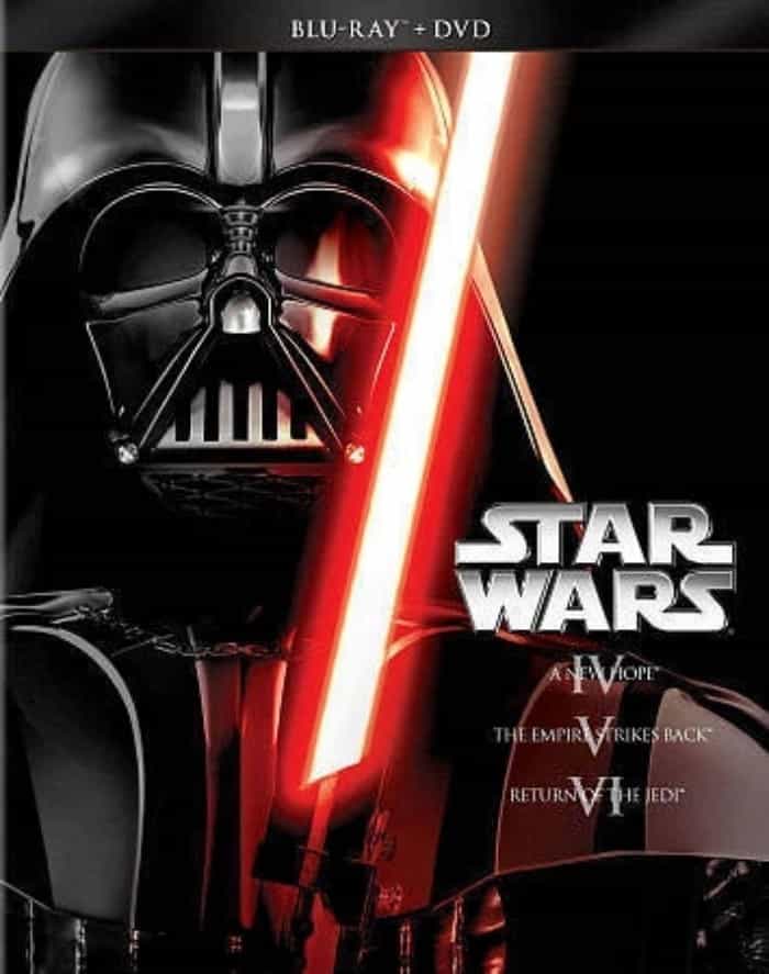 Star Wars Blue Ray&DVD 6 Disc Set A New Hope Emp. Strikes Back Ret. of the Jedi