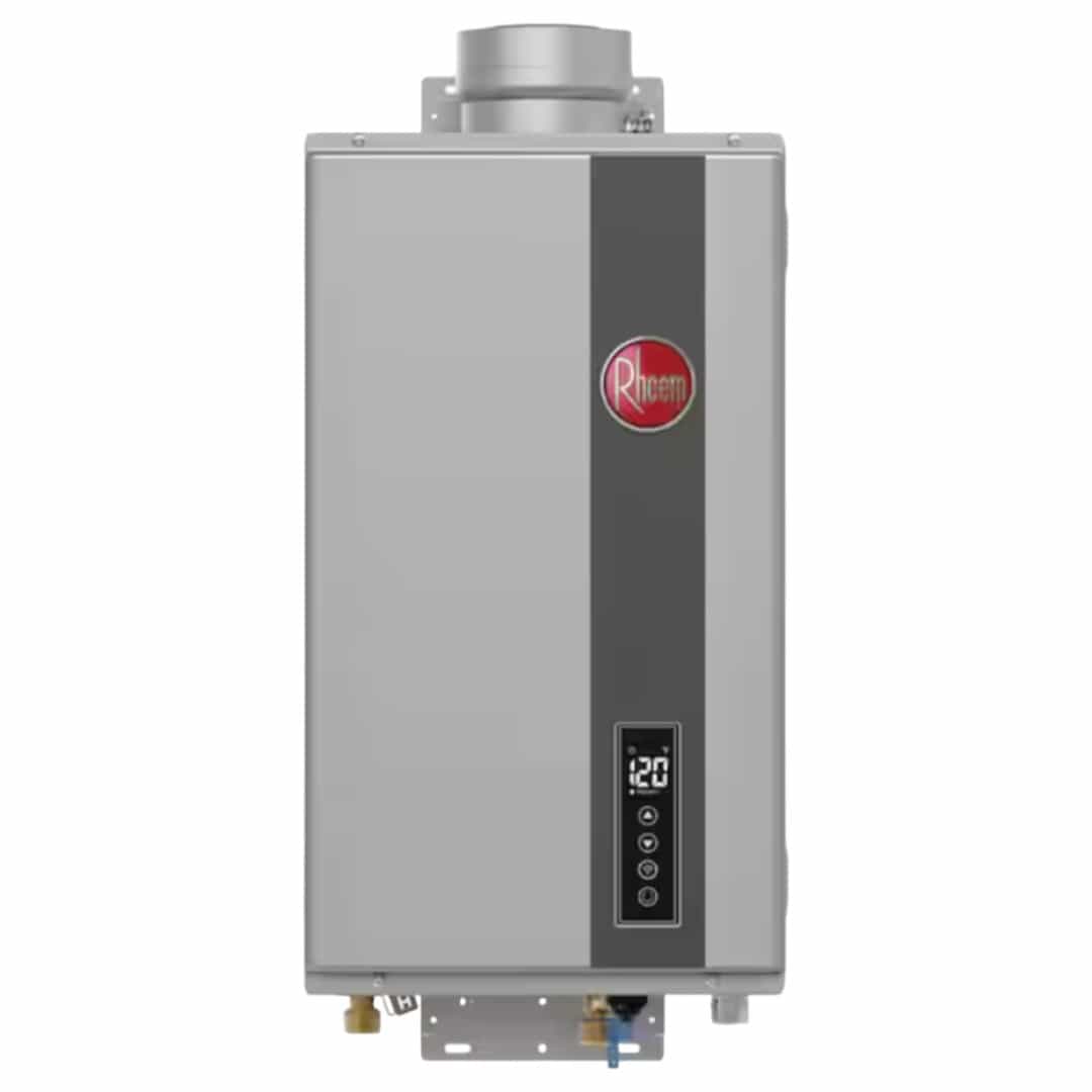Rheem ECO200DVELN-3 Performance Plus 9.5 GPM Smart Non-Condensing Indoor Natural Gas Tankless Water Heater