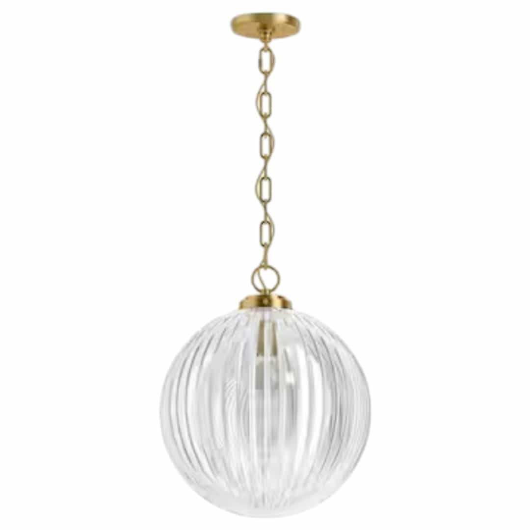 KOHLER 32259-PE01-2GL Embra By Studio McGee 1-Light Brushed Moderne Brass Pendant Light