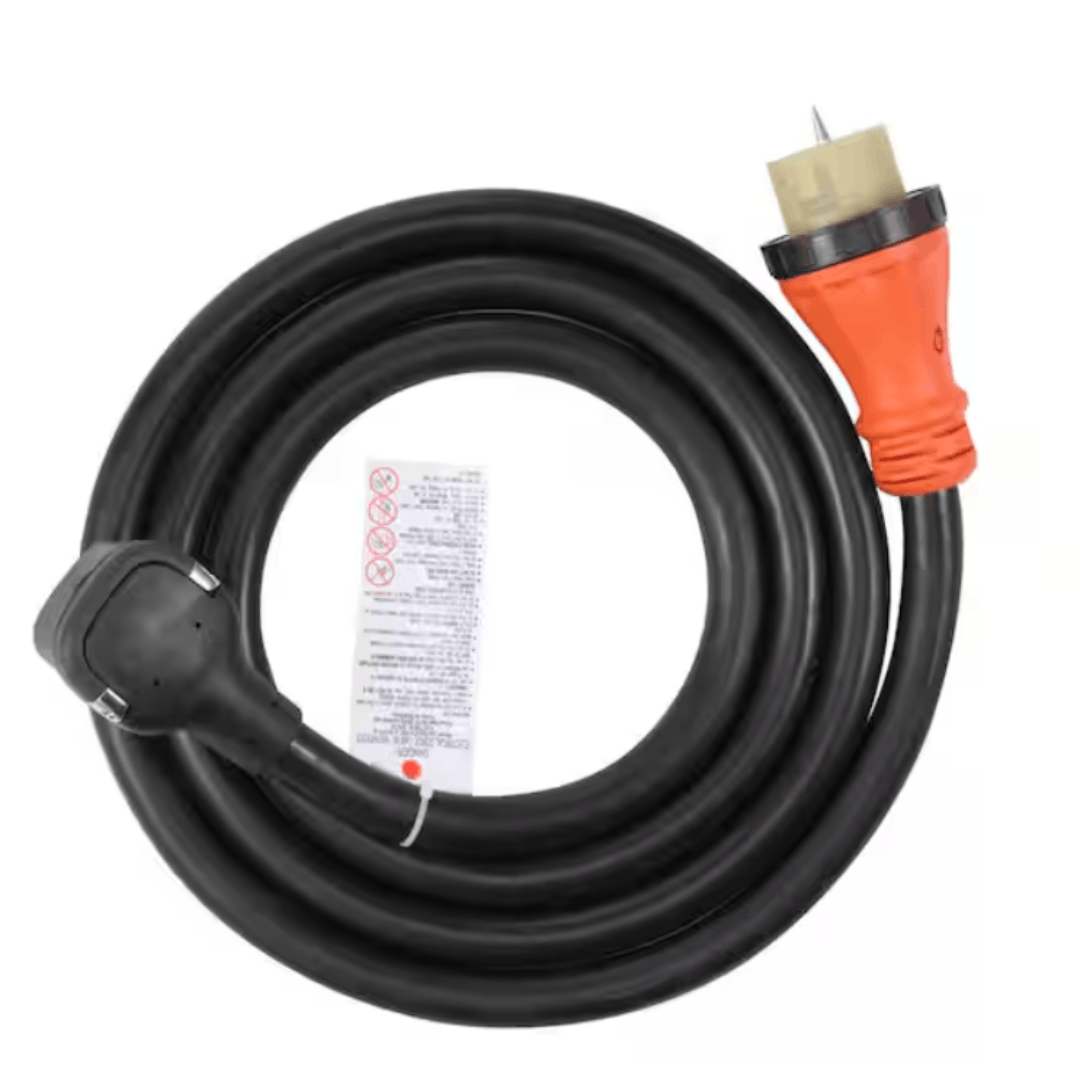 SKYSHALO FDJYCX15FT50AHCZ1V1-S326 15 ft. 50 Amp 250-Volt Generator Power Cord NEMA 14-50P Plug SS2-50R Generator Extension Cord