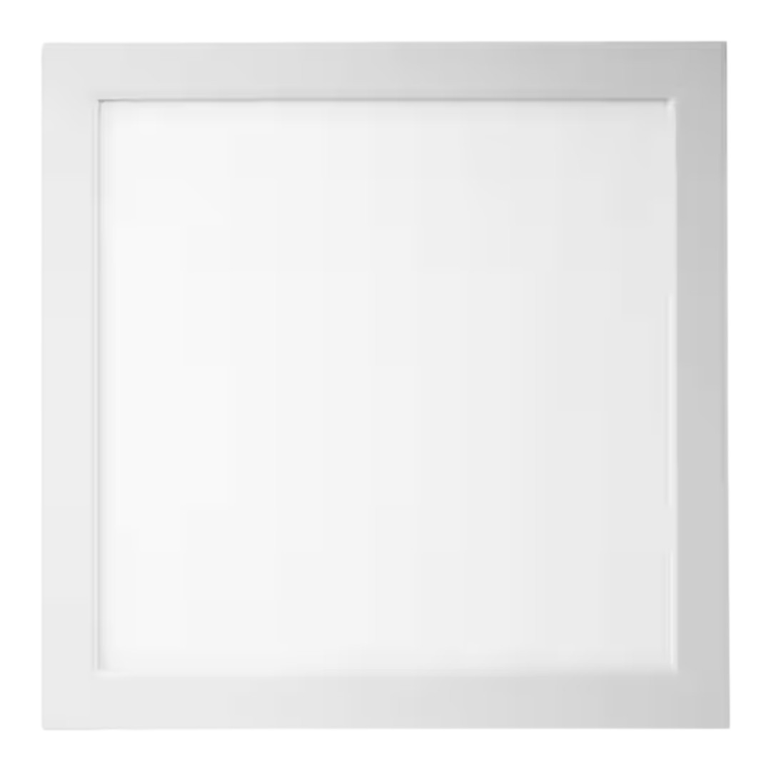 Commercial Electric 92113 Flexinstall Panel 12 in. x 12 in. White Integrated LED Flat Panel Light with 5CCT Plus DuoBright