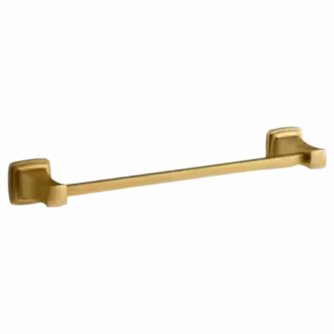 KOHLER 27426-2MB Tone 24 in. Single Towel Bar in Vibrant Brushed Moderne Brass