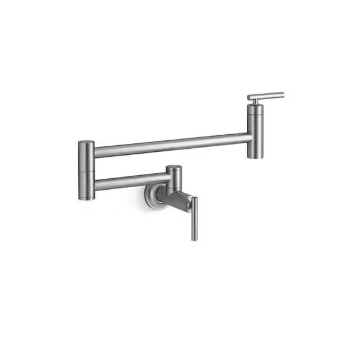 KOHLER 35745-VS Wall Mount 5.2 GPM Pot Filler in Vibrant Stainless