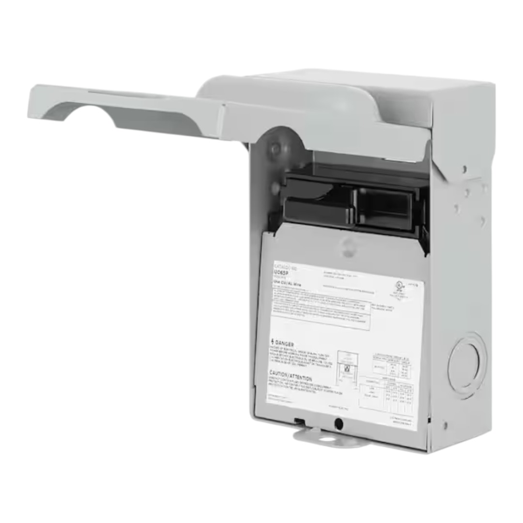 Midwest Electric Products U065PP 60 Amp 240-Volt Non-Fuse Metallic AC Disconnect (U065PP)