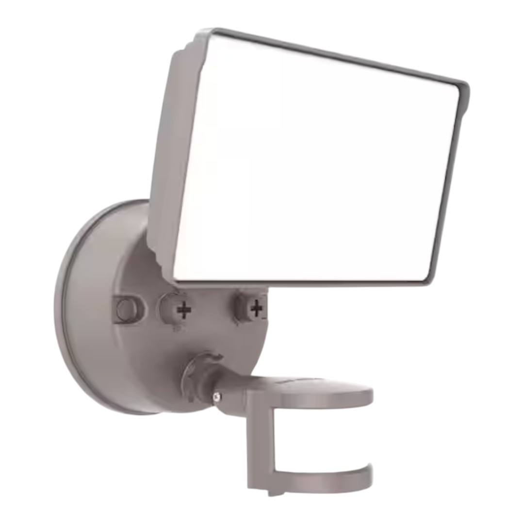 Halo FGS60CLMTNB 200-Watt Equivalent, 6000 Lumen, Integrated LED, Motion Sensing Large Flood Light, Bronze