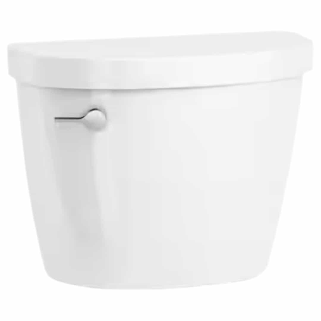 KOHLER K-31615-0 Cimarron Toilet Tank Only 1.28 GFP Single Flush in White