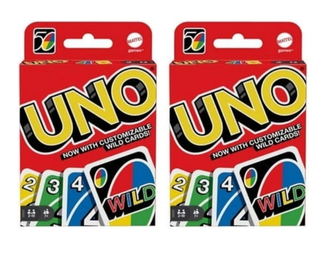 UNO Go! Pocket Sized Card Game (Pack of 2)