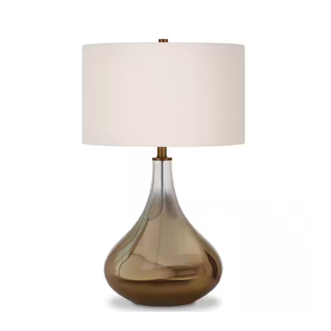 Meyer&Cross TL0027 Ceres 24 in. Brass Ombre Glass Table Lamp