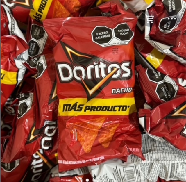 Doritos Mexican Nacho Tortilla Chips (61g) 10-Bags