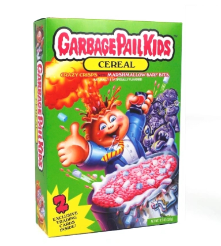 Garbage Pail Kids Cereal Adam Bomb Limited Edition + (2) TRADING CARDS