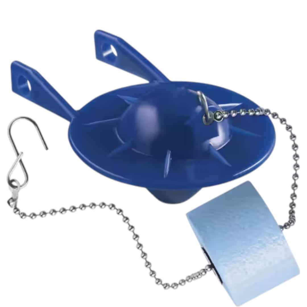 KOHLER GP85160 2 in. Blue Toilet Flapper with Float Used in Various 2-Piece Toilets