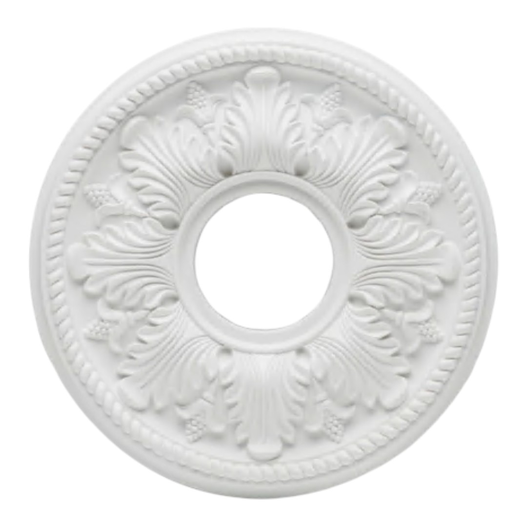 Westinghouse 7775000 Bellezza 14 in. White Ceiling Medallion