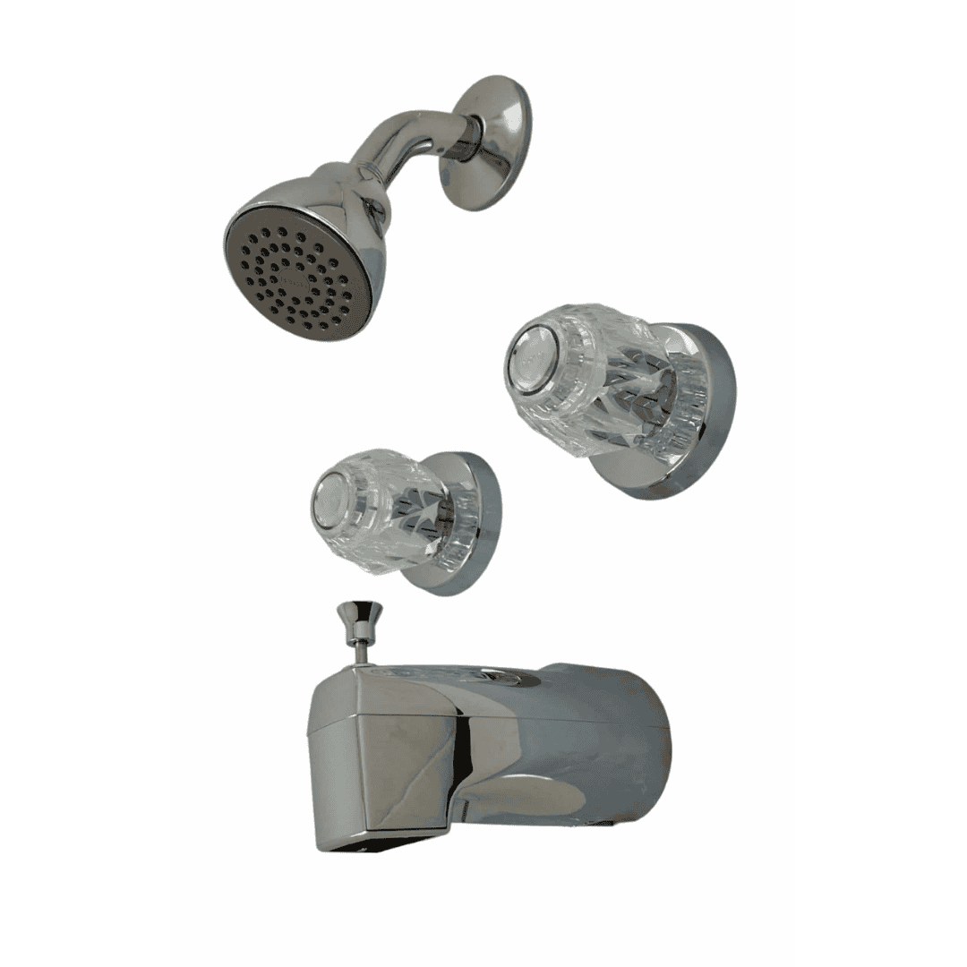 2982EP 2-Handle 1-Spray Tub and Shower Faucet in Chrome (Valve Included)