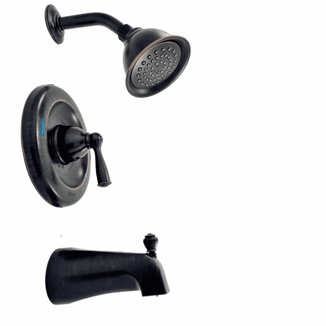 82910BRB Single-Handle 1-Spray Tub and Shower Faucet 1.75 GPM in Bronze Finish (Valve Included)