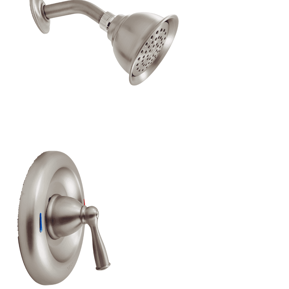 82912srn 1-Spray Single-Handle Shower Faucet 1.75 GPM in Brushed Nickel (Valve Included)