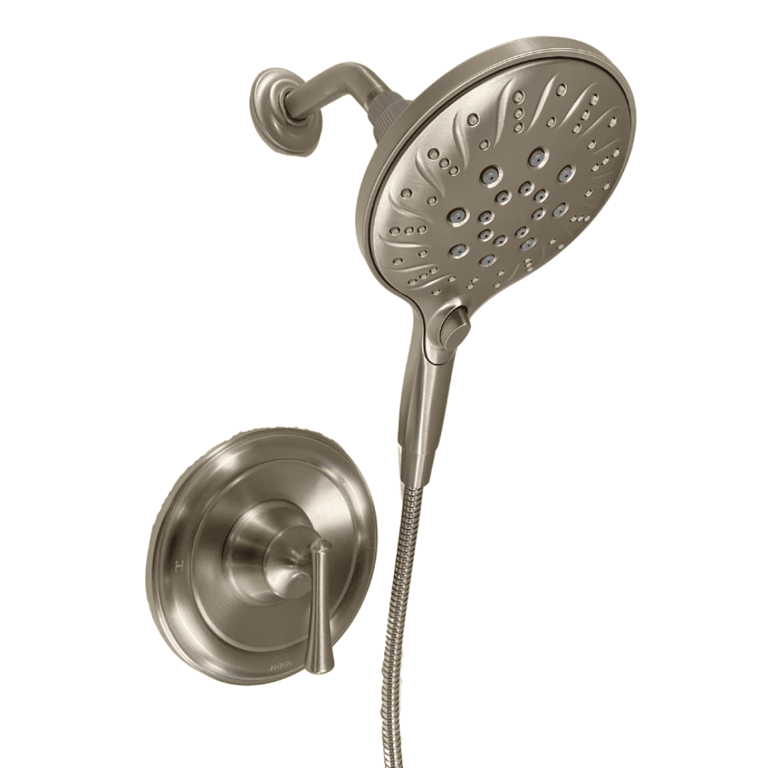 82975SRN Single-Handle 6-Spray Shower Faucet 1.75 GPM with Magnetic-Docking Hand Shower in Fingerprint-Resistant Brushed Nickel (Valve Included)
