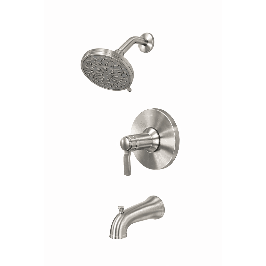 8P8-WS2-BCOSGS Single-Handle 1-Spray Tub and Shower Faucet in Stainless Steel (Valve Included)