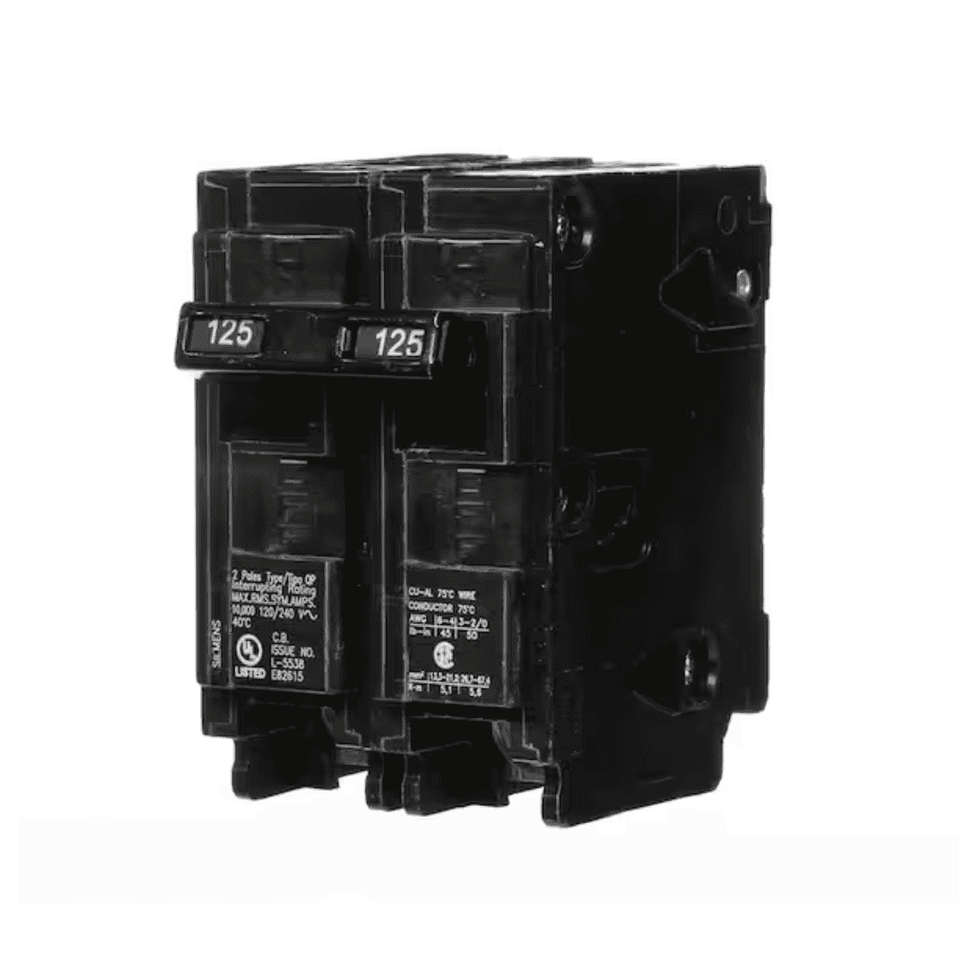 Siemens Q2125P 125 Amp Double-Pole Type QP Circuit Breaker