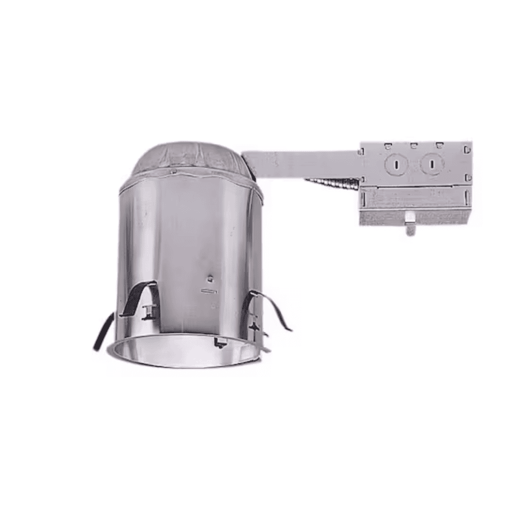 HALO H5RICAT H5 5 in. Aluminum Recessed Lighting Housing for Remodel Ceiling, Insulation Contact, Air-Tite
