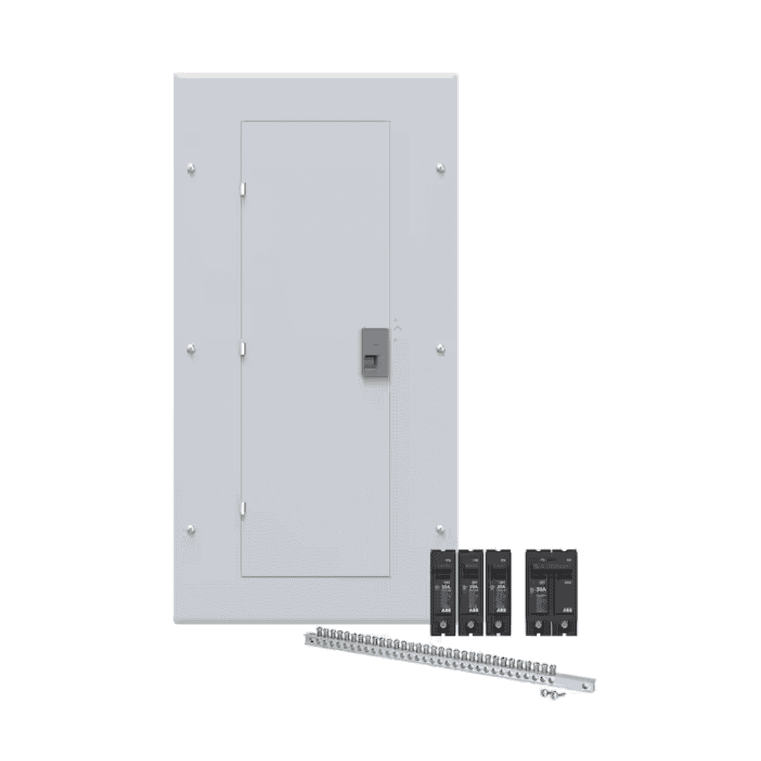 ABB PAL3020PA 200 Amp 30-Space 60-Circuit Indoor Main Lug Plug-On Neutral Load Center Value Pack (PAL3020PA)