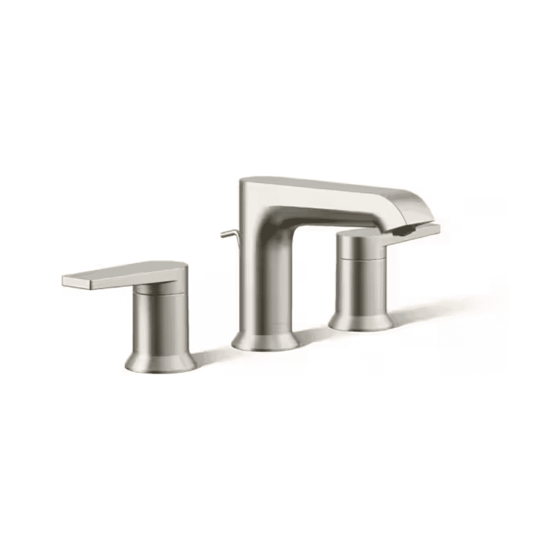 KOHLER 97093-4-BN Hint 8 in. Widespread 2-Handle Bathroom Faucet in Vibrant Brushed Nickel