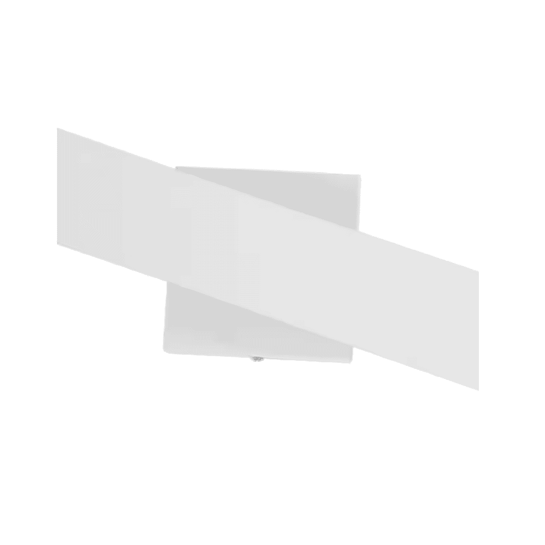 Uixe SSL-10006WH-S-2PK 15.94 in. White Outdoor LED Wall Lights Sconce for Yard,Porches (2-Pack)