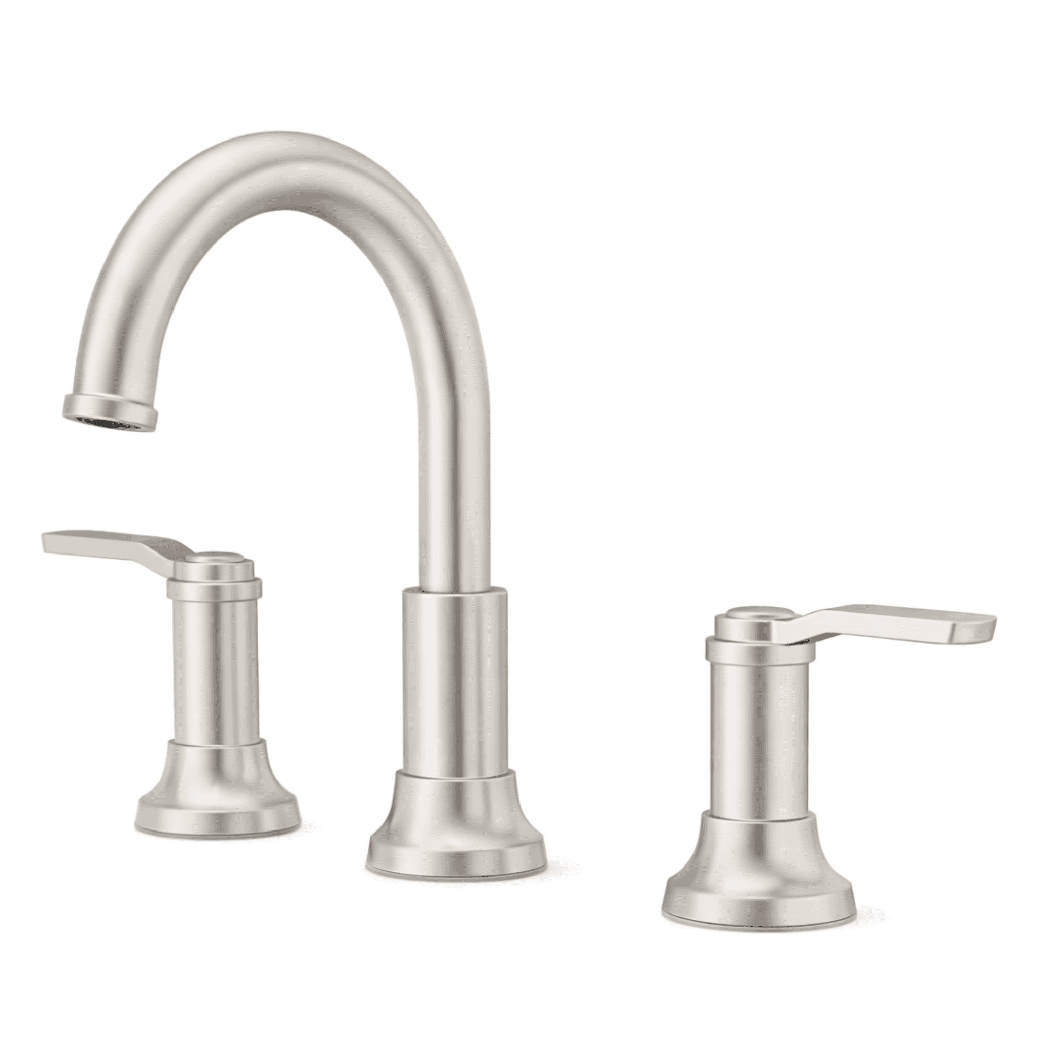 Model LF049BCOGS (Nationally Known Retailer) 8-in Widespread Double Handle Bathroom Faucet in Brushed Nickel
