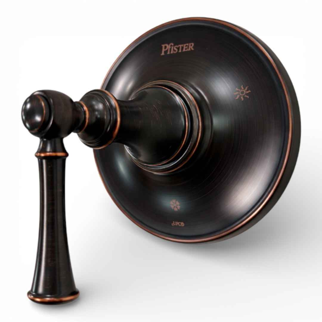 R89-1TBY 1-Handle Valve Trim Kit in Tuscan Bronze (Valve Not Included)