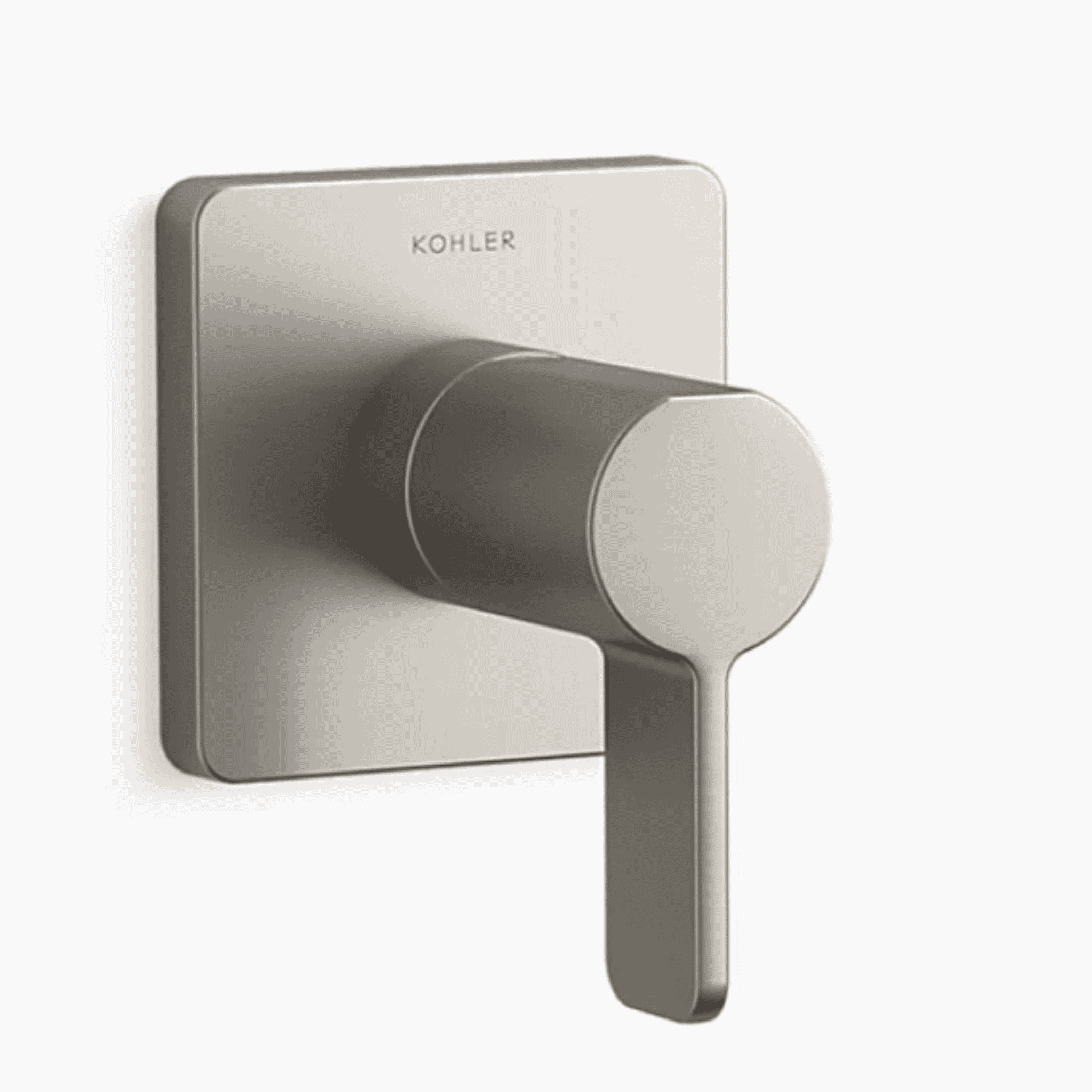Kohler T23509-4-BN Parallel Transfer Valve Trim with Lever Handle in Vibrant Brushed Nickel