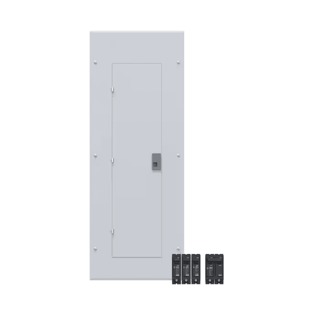 ABB PAM4020PA 200 Amp 40-Space 80-Circuit Main Breaker Indoor Plug-On Neutral Load Center Value Pack (PAM4020PA)