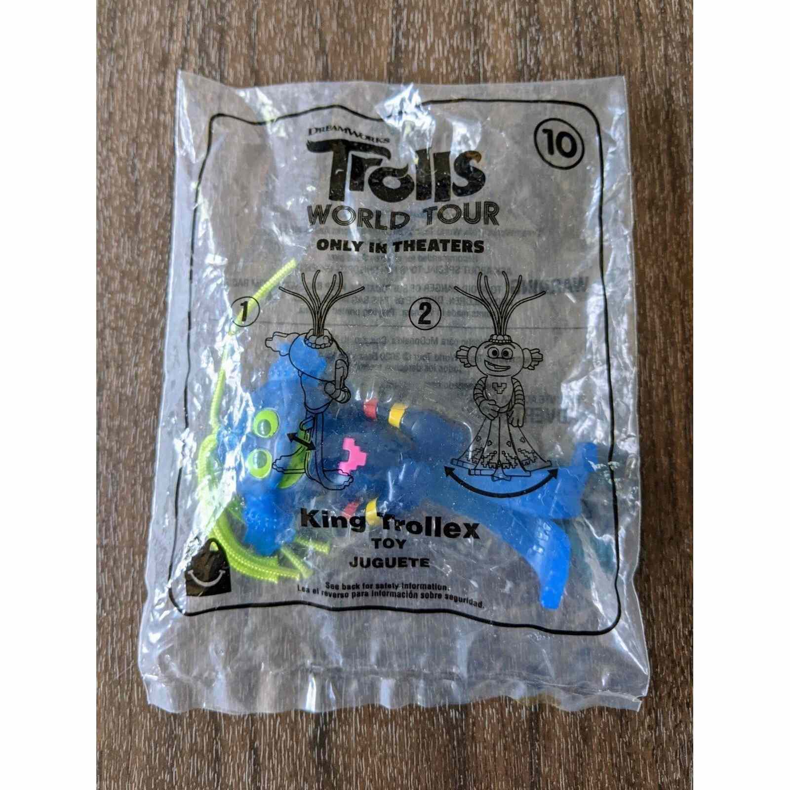 McDonald's Happy Meal Trolls Movie King Trollex Toy