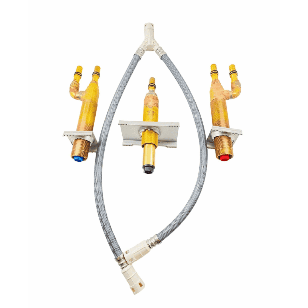 4793 2-Handle 3-Hole Roman Tub Adjustable Rough-In Valve with 1/2 in. CPVC/PEX Connections