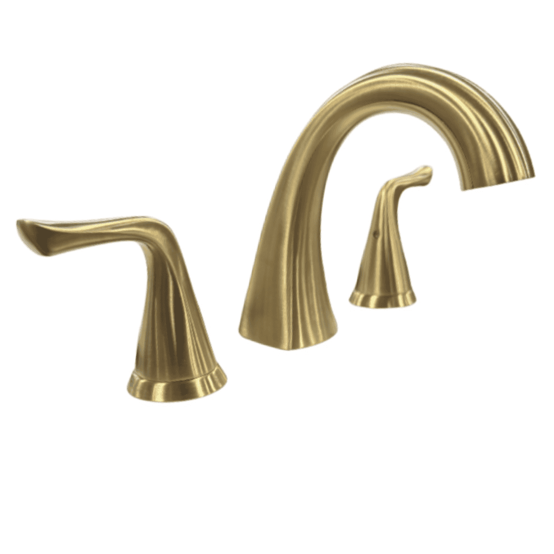 LF-049-MALBG 8 in. Widespread 2-Handle Bathroom Faucet in Brushed Gold
