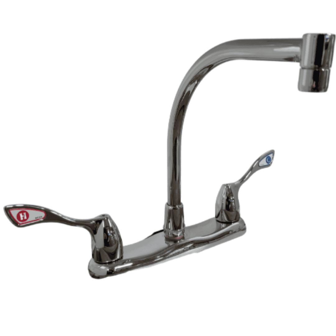 8799 2-Handle High-Arc Standard Kitchen Faucet in Chrome