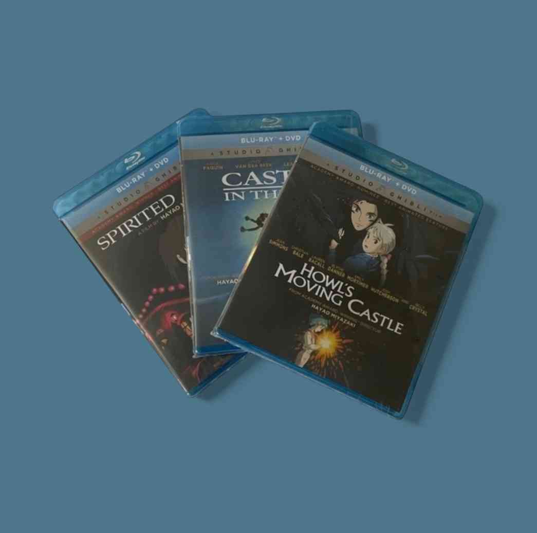 Studio Ghibli (Blu-ray + DVD) 3 Movie Collection Set